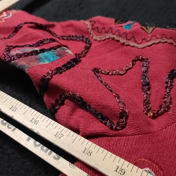 Acorn Womens Jacket Multicolor Size XL 100% Polyester Long Sleeve Open Beaded - Picture 4 of 12